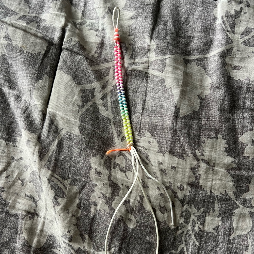 Colorful Beaded Keychain